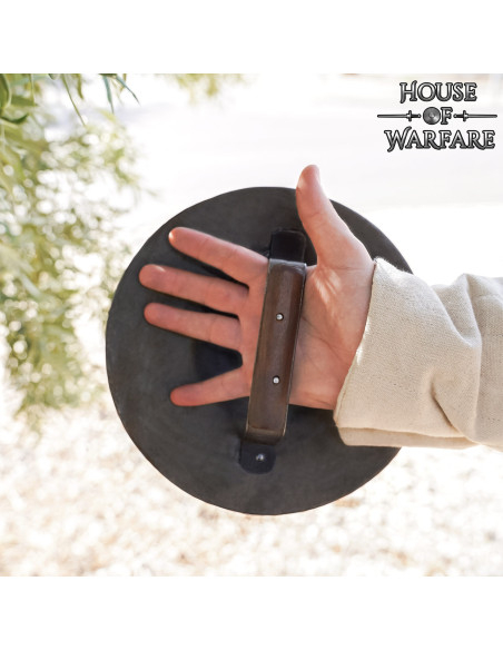 Medieval Round Buckler in Steel,...