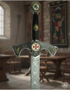 Decorated Templar sword 2