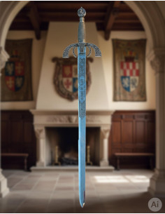 Duke of Alba sword, silver
