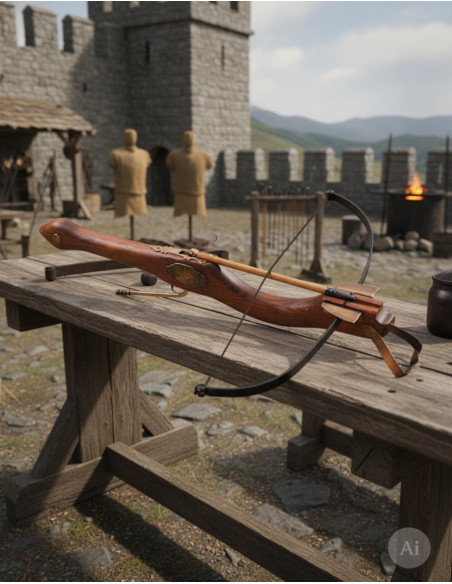 Medieval crossbow, 60 cms.