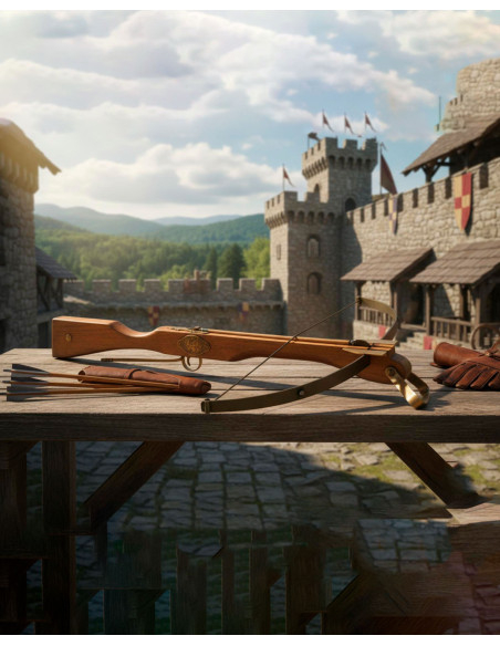 Medieval crossbow, 82 cms.