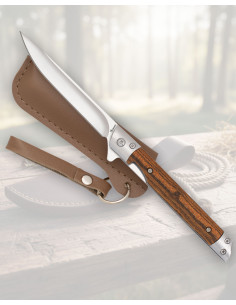 Albainox Field Knife with Stamina Handle Satin Finish...