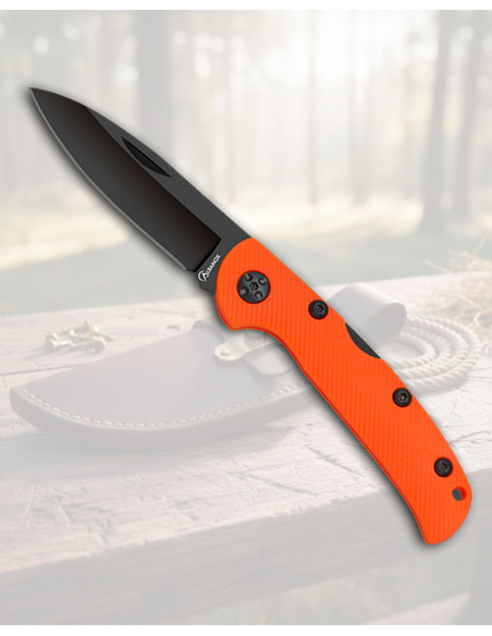 Albainox Field Knife with Orange...