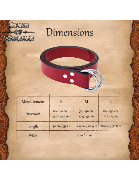 Medieval Belt 12th-15th Century with...