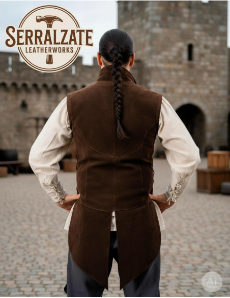 Adjustable Medieval Vest Arturo in...