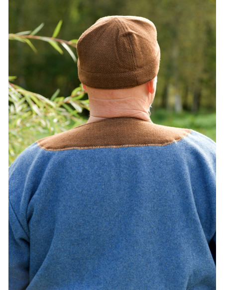 Authentic Viking Wool Hat Brown...