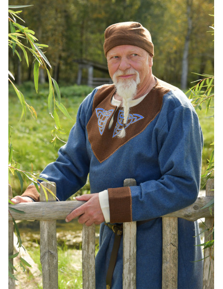 Authentic Viking Wool Hat Brown...