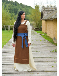 Blue Wool Viking Belt for Recreational Events 2