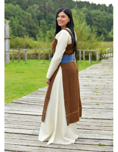 Blue Wool Viking Belt for...