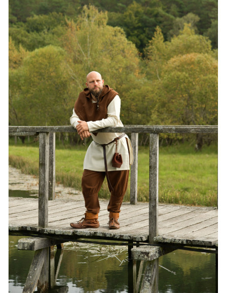 Bjane Viking Tunic in Natural Wool,...