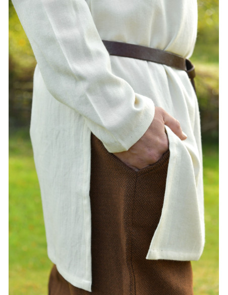 Bjane Viking Tunic in Natural Wool,...