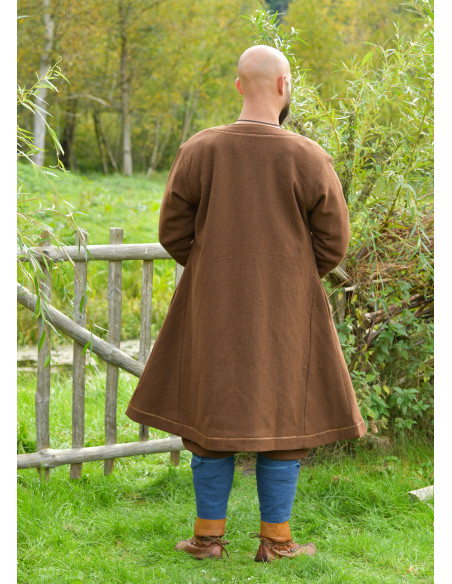 Authentic Brown Wool Viking Cloak