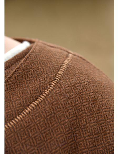 Authentic Brown Wool Viking Cloak