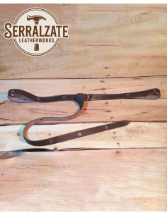 Julienne Long Medieval Belt, Dark Brown 2