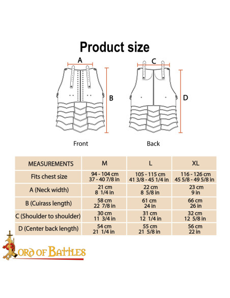 Medieval Steel Armor Model Vanguard...