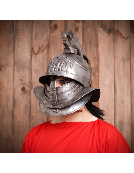 Roman Gladiator Helmet Spartacus, in...