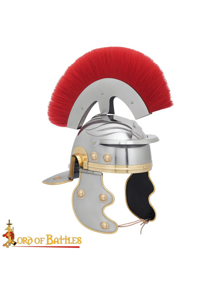 Roman Centurion Helmet with Red...