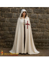 13th Century Teutonic Crusader Cape, Natural Color
