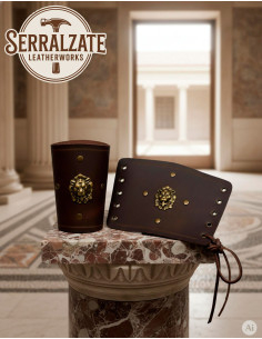 Roman Legionary Lion Bracelets, Brown