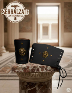 Roman Legionary Lion Bracelets, Black 2