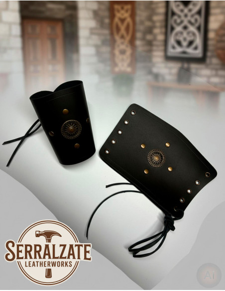 Celtic Wheel Bracelets in Black...