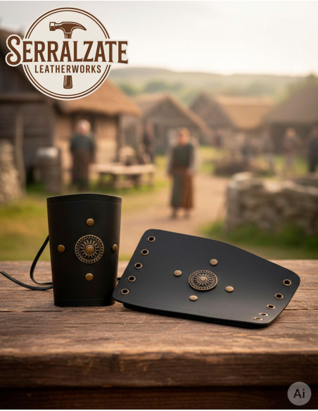 Celtic Wheel Bracelets in Black...