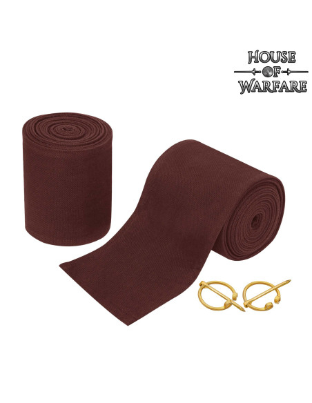 Medieval Cotton Winingas in Brown...