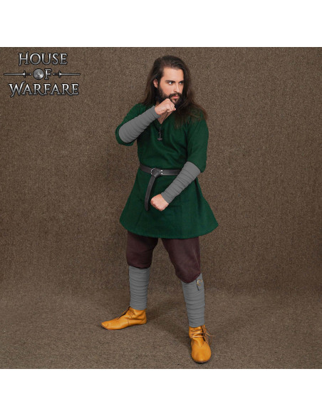 Medieval Winingas in Grey Cotton with...