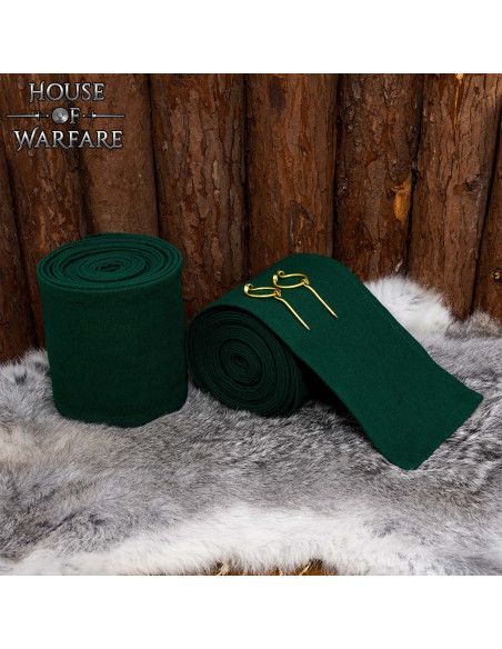 Medieval Winingas in Dark Green...