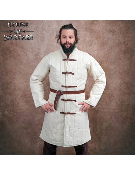 Medieval Quilted Gambeson with...
