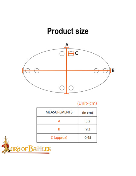 Set of 25 Laminar Steel Plates for Armor