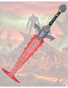 Ornamental Sword Inspired by the Crucible of Doom,...