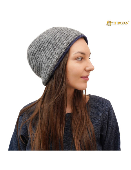 Norse Medieval Wool Hat Naalbinding...