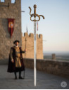 King Felipe II sword, natural size