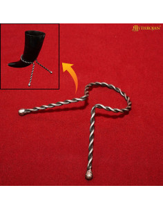 Twisted Steel Support for Viking-Celtic Horns 2