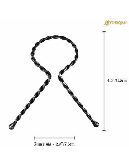 Twisted Steel Support for...