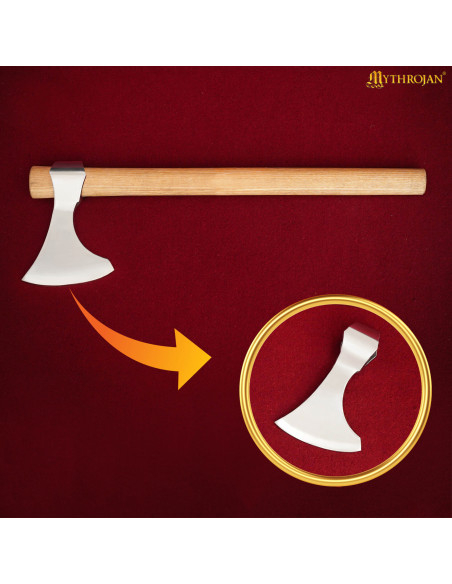 Francisca Steel Axe Head, 5th-8th...