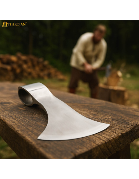 Viking Axe Head in Steel - Skeggøx Model