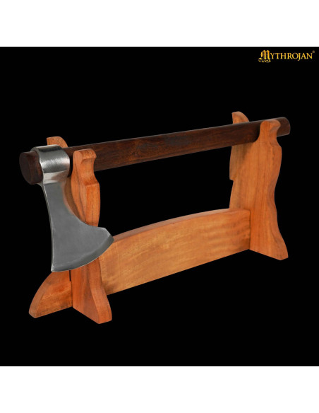 Desktop Sword Stand in Solid Acacia...
