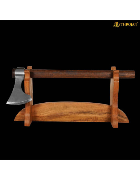 Desktop Sword Stand in Solid Acacia...