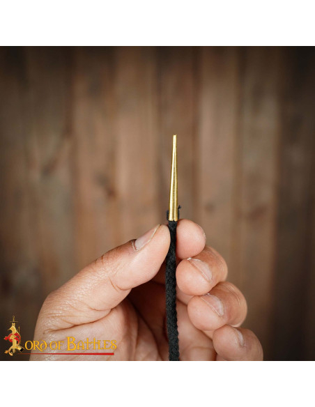 Set of 5 Black Cotton Laces with...