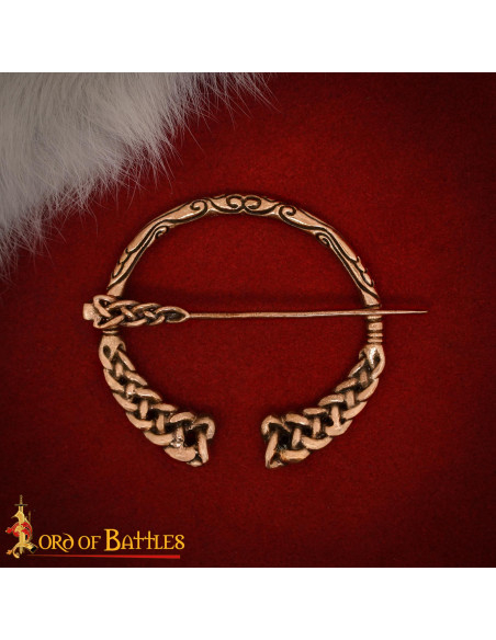 Intertwined Viking Medieval Brooch in...