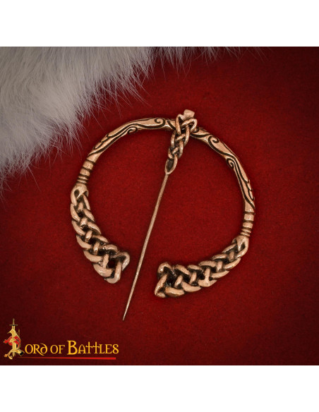 Intertwined Viking Medieval Brooch in...