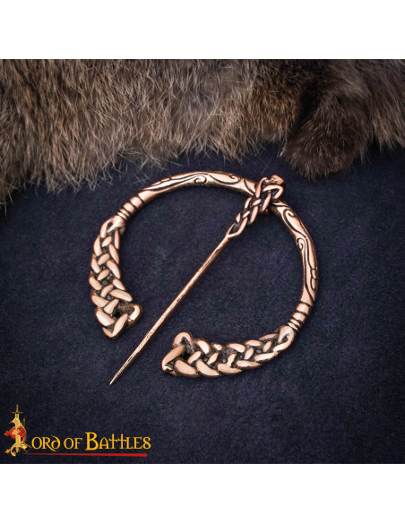 Intertwined Viking Medieval Brooch in...