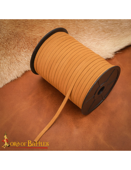 50 Meter Roll of Yellow Leather Cord...