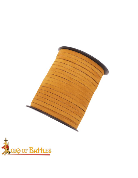 50 Meter Roll of Yellow Leather Cord...