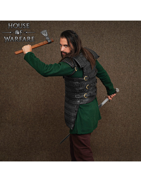 Viking Lamellar Armor in Black...