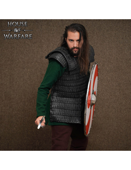 Viking Lamellar Armor in Black...