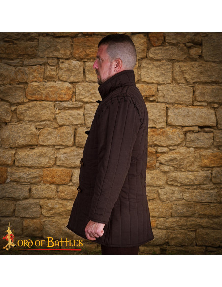 Brown Triple Layer Medieval Gambeson...