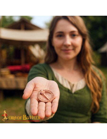 Norse Medieval Ring-Shaped Brooch...